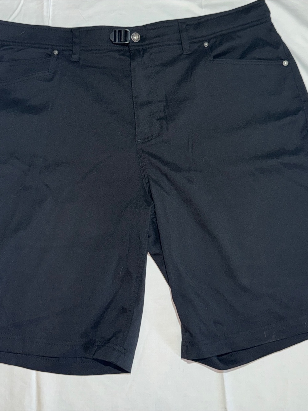 Gerry Weber Men's Black Flat Front Shorts